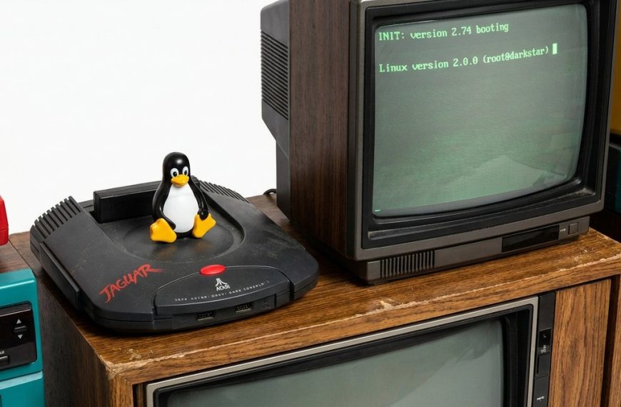 Cette Atari Jaguar de 1993 boote sous Linux avec 2 Mo de RAM