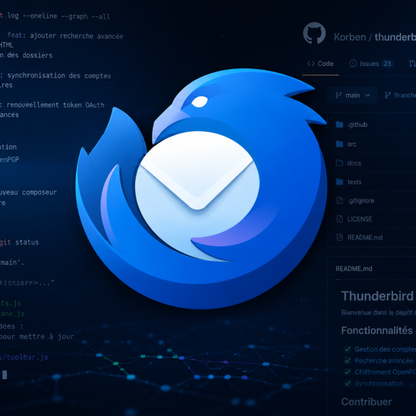 Reviewer des patches git par mail sans quitter Thunderbird