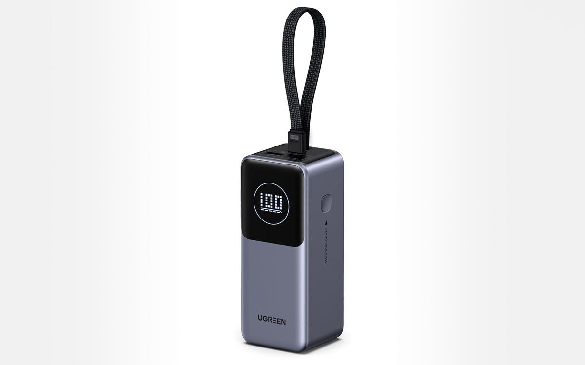Cette impressionnante batterie externe UGREEN de 130W et 20 000 mAh chute à moins de 50 €, vite !