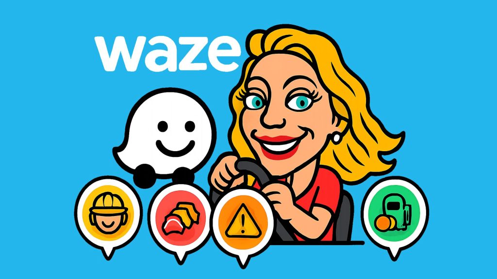 Doully sur Waze – Le GPS le plus éclaté de la route