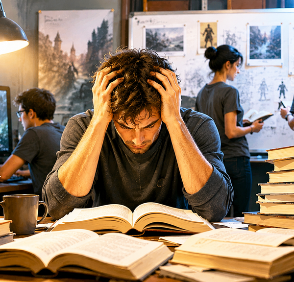 Les scénaristes de ce jeu vidéo ont été forcés de lire 3 livres par semaine pendant 1 an