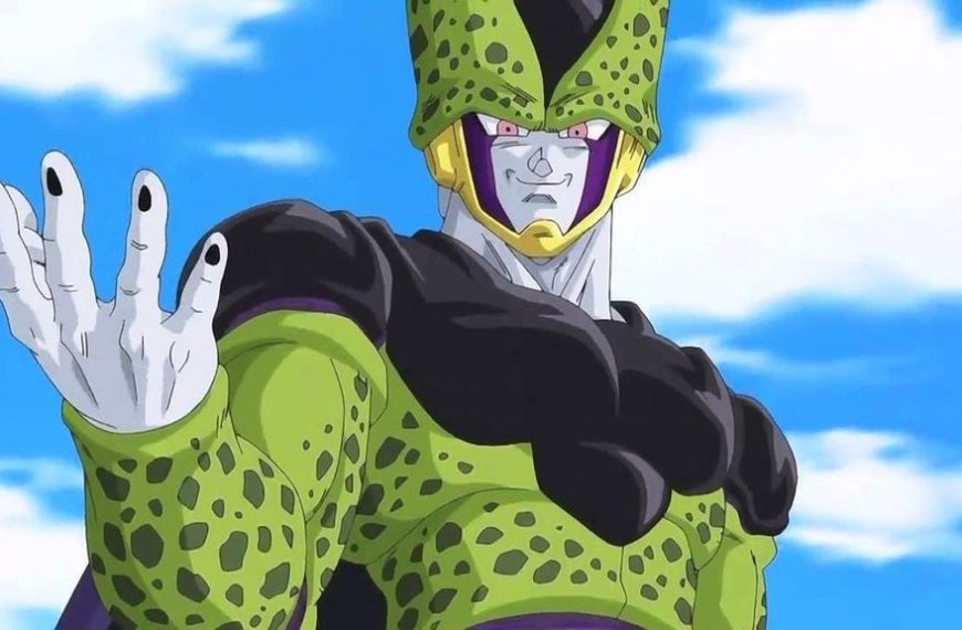 Voici la 4ème transformation de Cell dans Dragon Ball Z dessinée par Akira Toriyama et on ne l'a jamais vue dans de le dessin animé DBZ