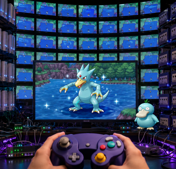 Pokémon : cette installation avec 25 Wii et 33 Gamecube est son unique chance sur 9 millions d'avoir ces Shiny