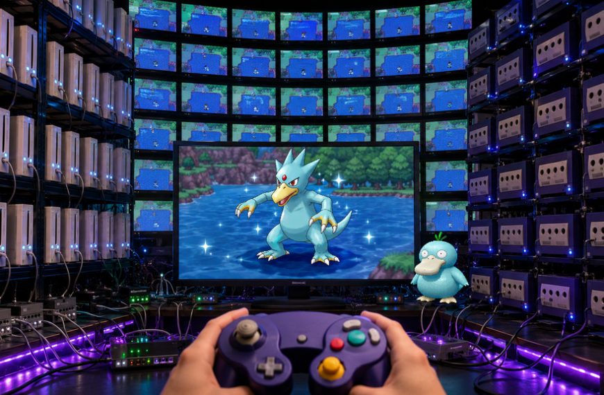 Pokémon : cette installation avec 25 Wii et 33 Gamecube est son unique chance sur 9 millions d'avoir ces Shiny