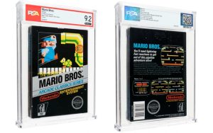 Près de 390 000 euros pour cet exemplaire unique de Mario Bros. sur NES