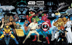 Star Wars et Marvel fusionnent dans le comics Hope Assembles pour un improbable crossover