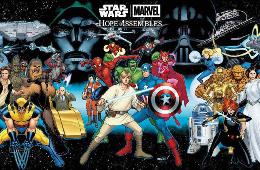 Star Wars et Marvel fusionnent dans le comics Hope Assembles pour un improbable crossover