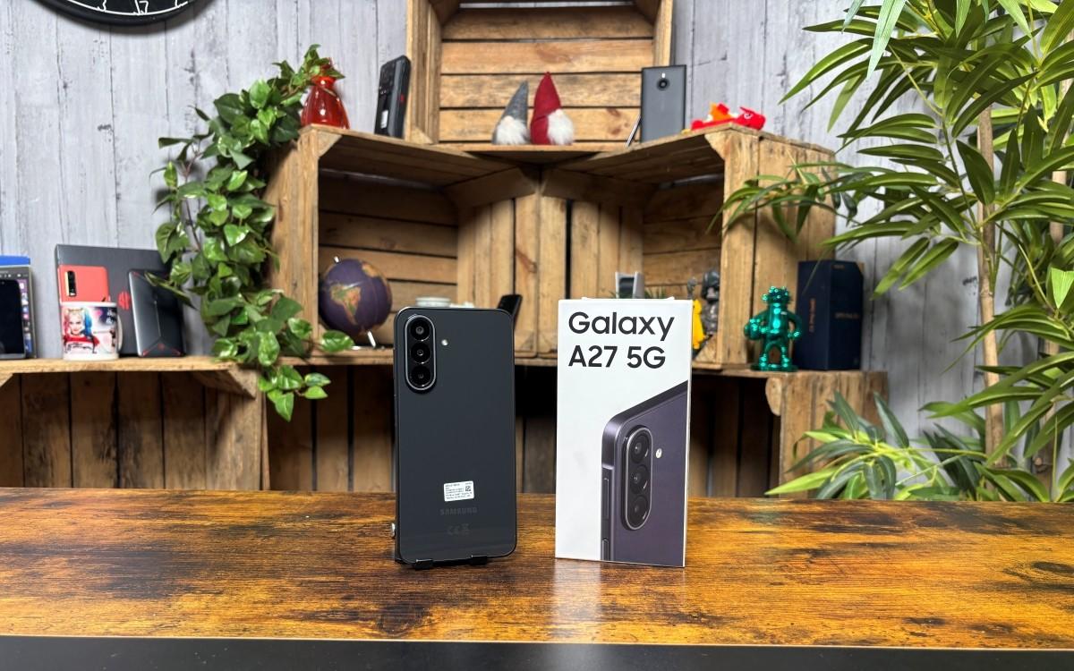 Test Samsung Galaxy A27 5G : un smartphone qui souffre de quelques régressions, alors même que son prix progresse