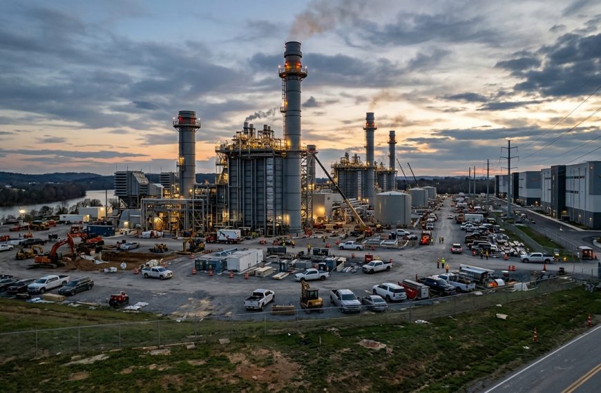Amazon installe une centrale à gaz de 7,65 gigawatts pour ses data centers