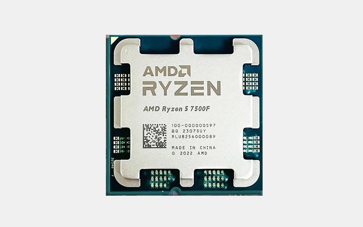 Le Ryzen 5 7500F passe sous les 100 € : à ce prix, c’est le processeur gaming le plus malin du moment
