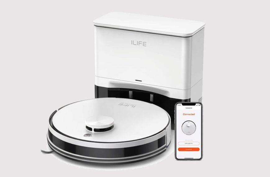 Pour moins de 85 €, cet aspirateur robot lave aussi le sol et se vide tout seul
