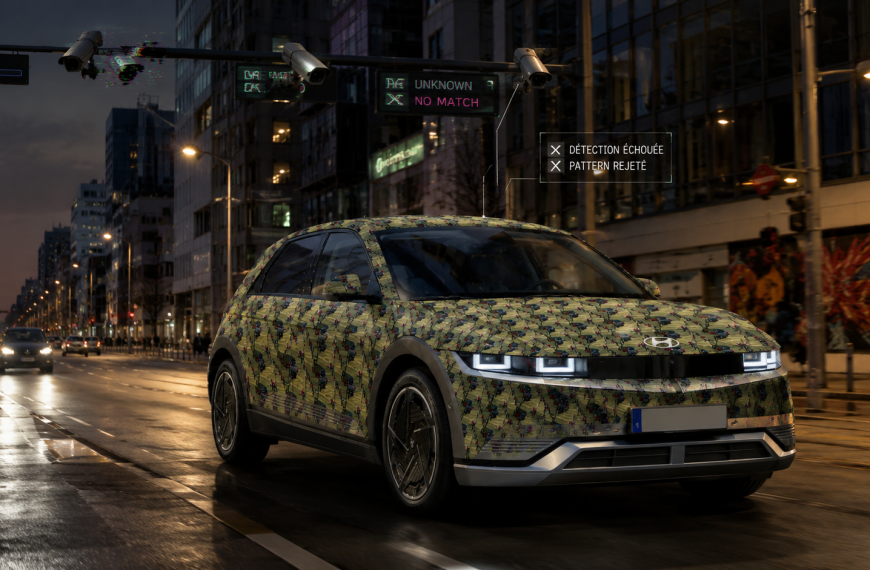 Rendre une voiture invisible pour les caméras