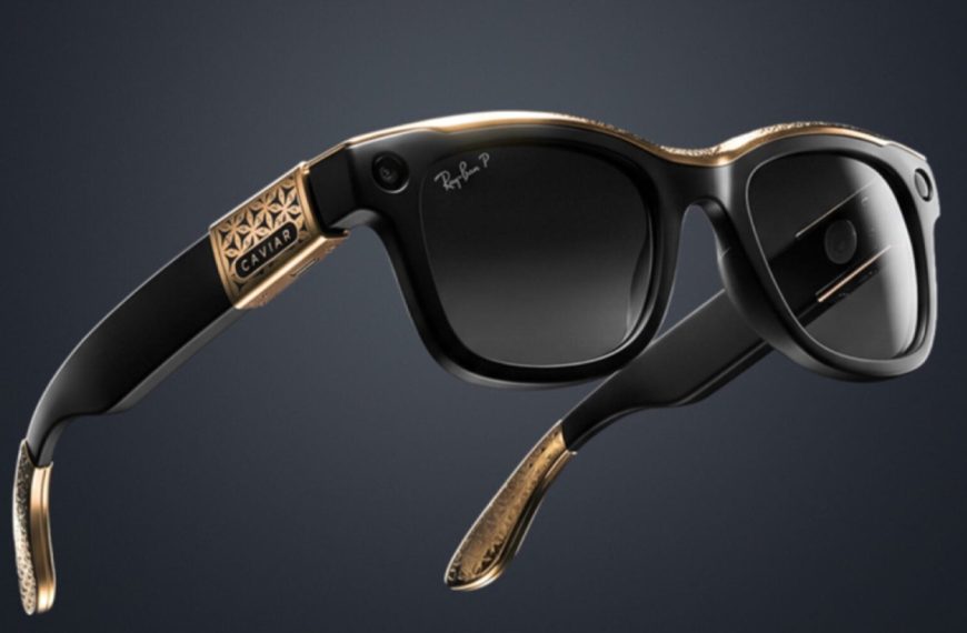Cette version dorée des lunettes connectées Ray-Ban Meta vous coûtera le prix de 6 iPhone