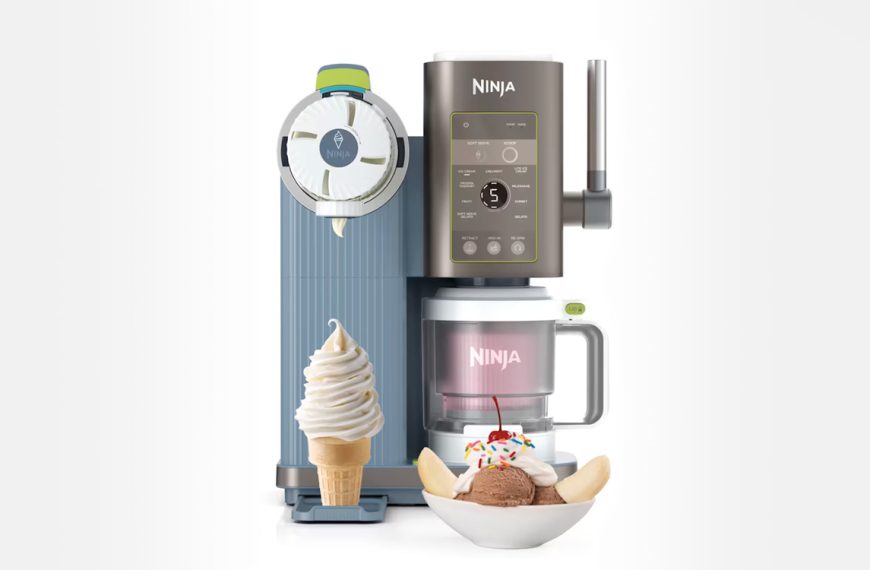 Ninja CREAMi Scoop & Swirl : chute de prix sur la machine à glace 13-en-1 qui fait aussi des glaces italiennes !