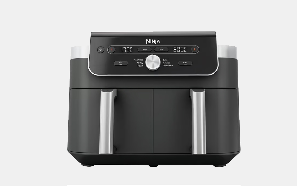 L’airfryer Ninja DualZone MAX cumule les remises : 9,5 litres pour cuire deux plats en même temps