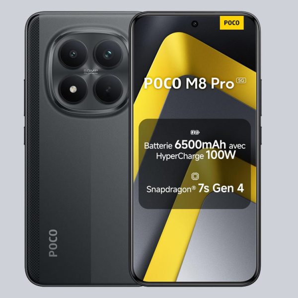 Le POCO M8 Pro 5G est à moitié prix : un Snapdragon 7s Gen 4 et une batterie de 6 500 mAh pour 188 €