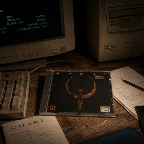 Le CD de Quake était foireux avant même d'être pressé