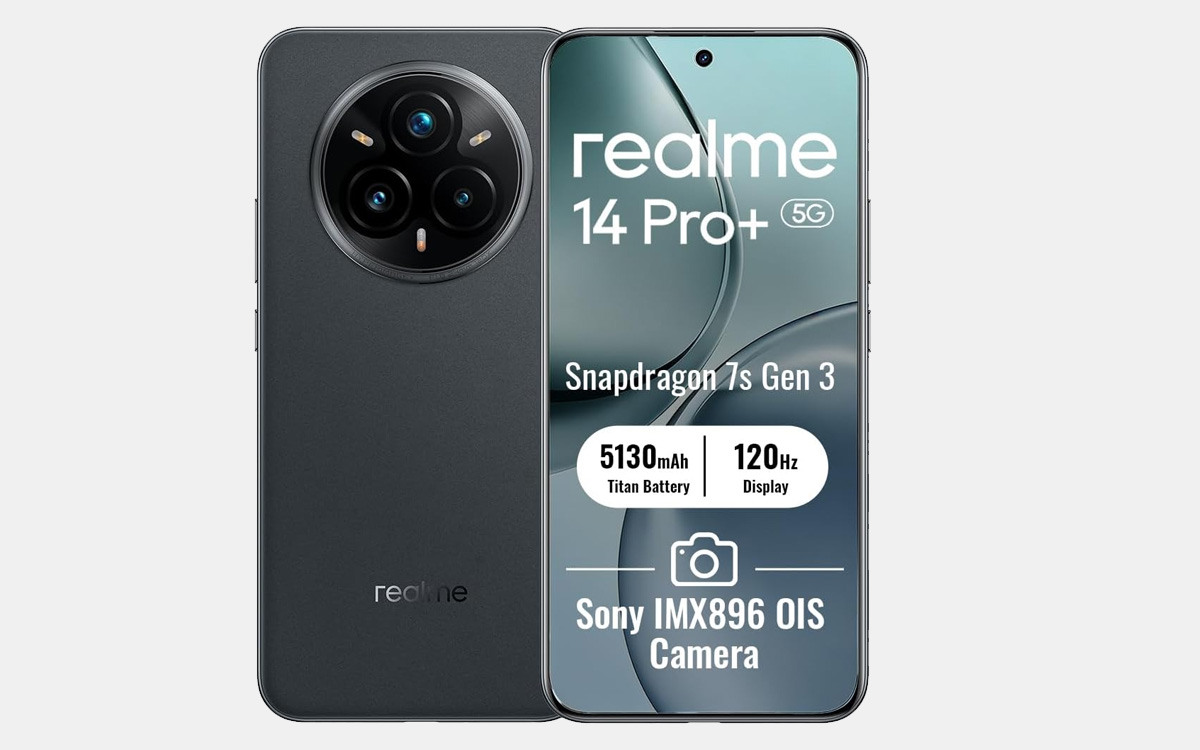 -66% sur le Realme 14 Pro+ : un zoom périscopique pour moins de 180 €