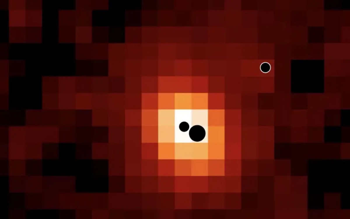 Le télescope spatial James Webb découvre pour la première fois trois trous noirs géants dans la même galaxie primitive