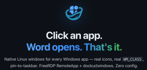 WinPodX – Un système Windows intégré dans votre Linux