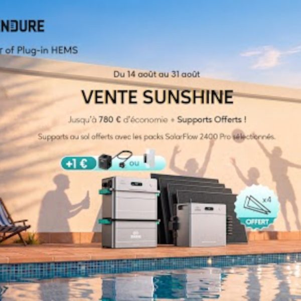 Zendure propose de nombreuses promos pour profiter d’une rentrée bien chargée