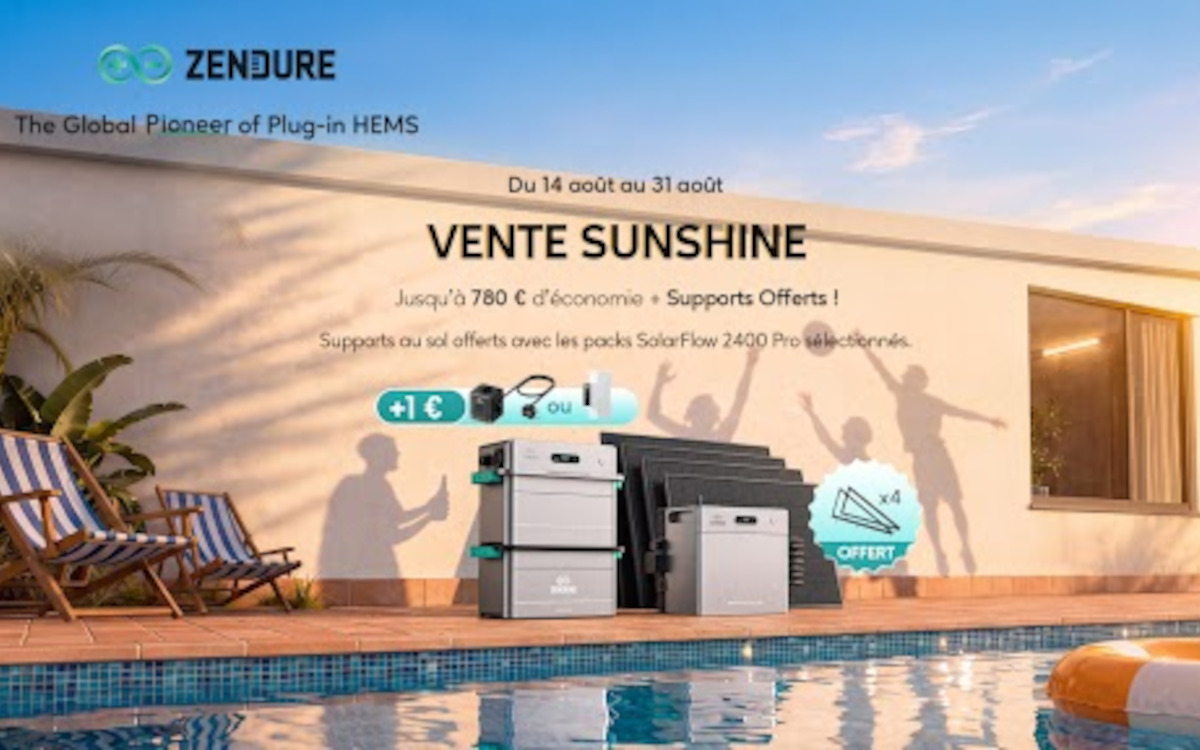 Zendure propose de nombreuses promos pour profiter d’une rentrée bien chargée