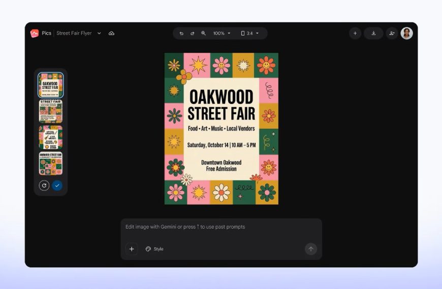 Avec Google Pics, générez et modifiez des images directement dans Docs, Slides ou Drive