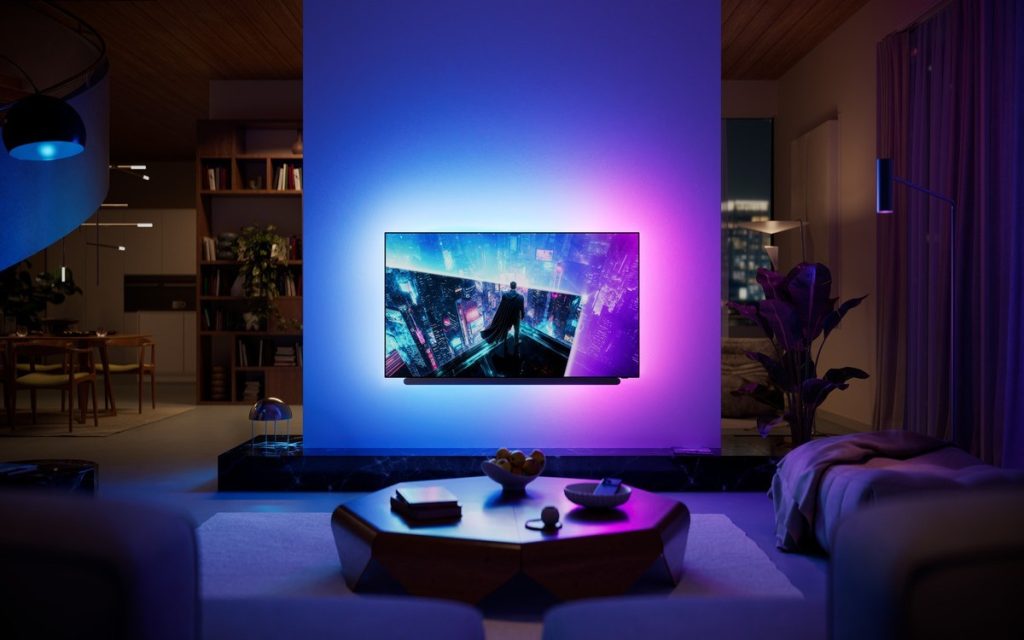 Philips veut vous en mettre plein les yeux : RGB Mini-LED, téléviseur Ambilight géant… Ce qu’il faut retenir de l’IFA