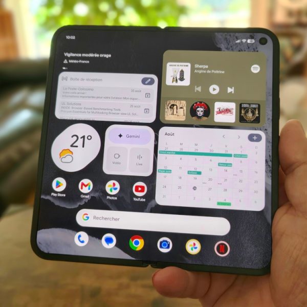 Test Pixel 11 Pro Fold : design raffiné, équipement complet, et l’IA pour cimenter le tout
