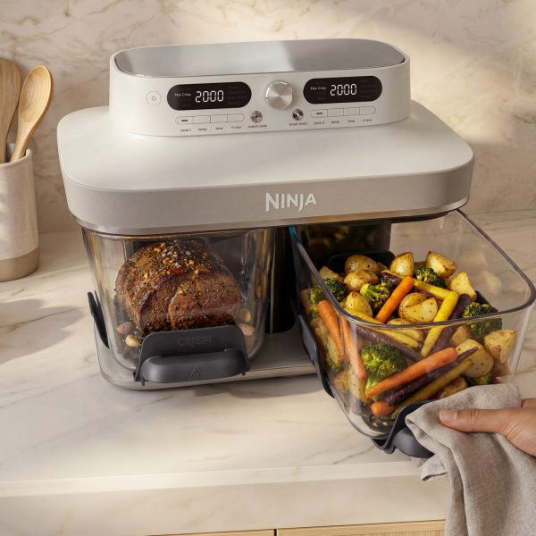 Ninja lance le CRISPi DualZone, le premier air fryer en verre à double zone