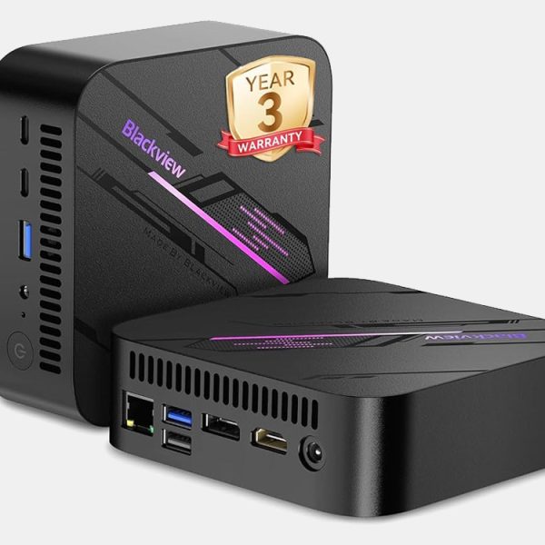 Ce mini PC Blackview de 12,7 cm embarque un Ryzen 5 et 16 Go de RAM pour moins de 250 €
