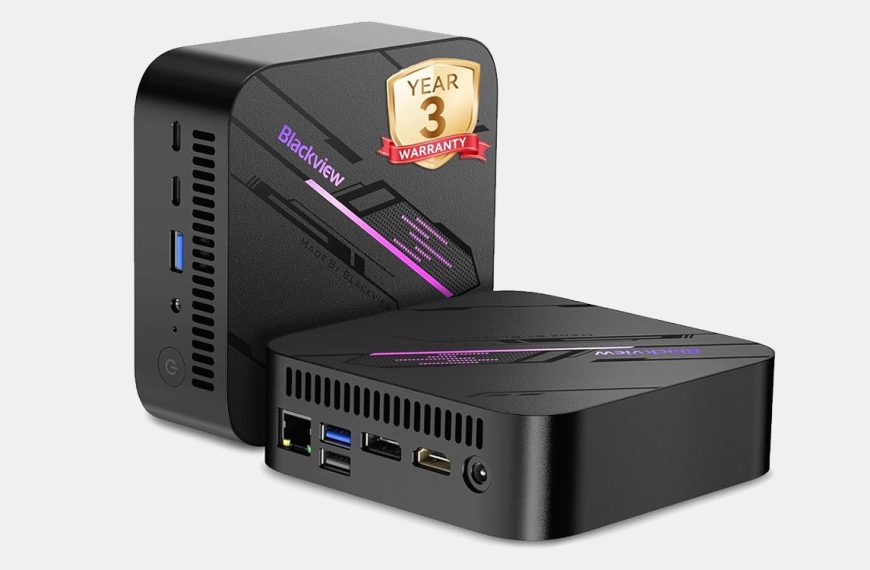 Ce mini PC Blackview de 12,7 cm embarque un Ryzen 5 et 16 Go de RAM pour moins de 250 €