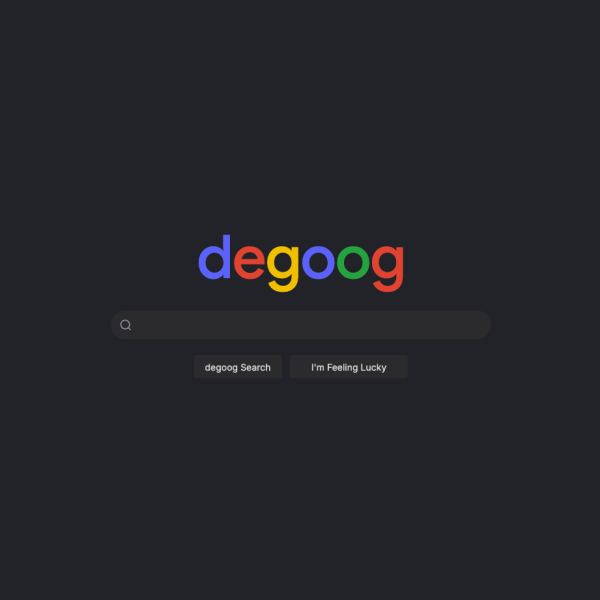 Degoog – Le métamoteur à installer sur votre ordi
