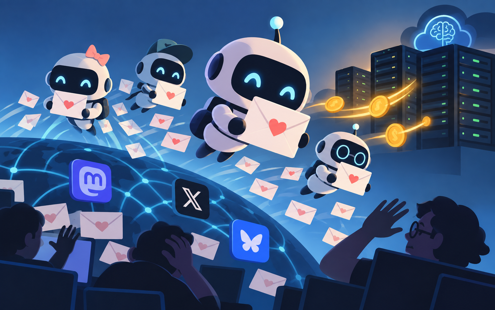 Des agents IA spamment le web pour payer leurs propres serveurs