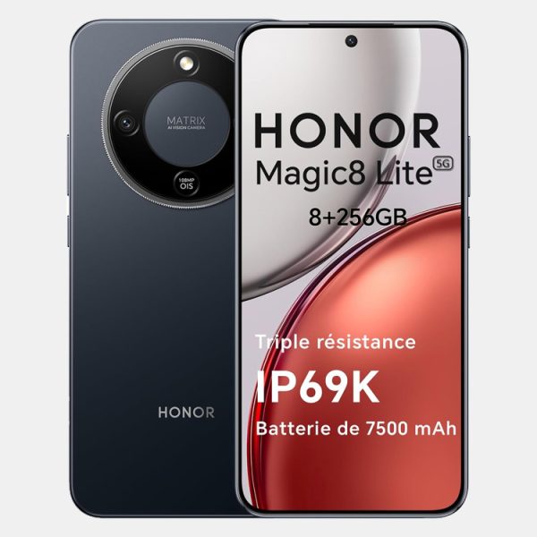 -42% sur le Honor Magic 8 Lite : bonne performance et une grosse batterie pour moins de 250 €