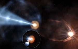 Ce trou noir nous envoie son jet en pleine figure depuis 12 000 ans et personne ne l’avait vu