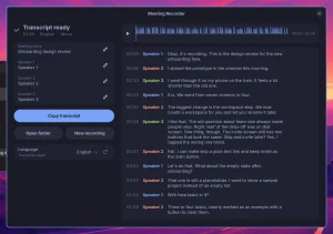 Meeting Recorder – Vos visios transcrites en local sous Omarchy