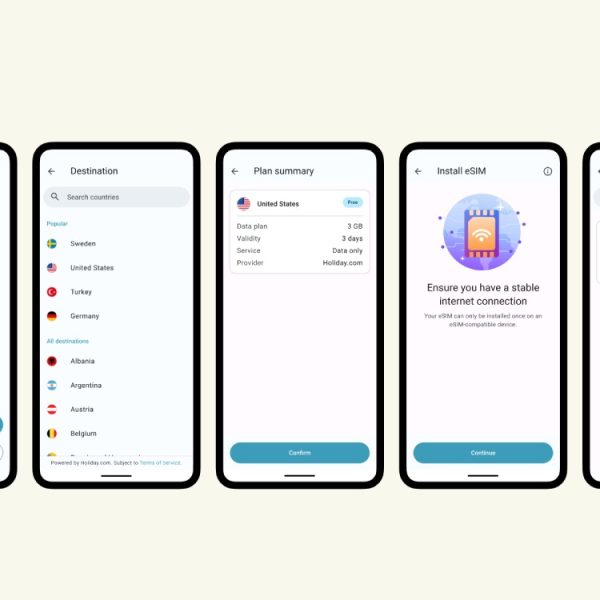 Ce navigateur gratuit intègre une eSIM de voyage et propose 3 Go de données gratuites dans plusieurs pays