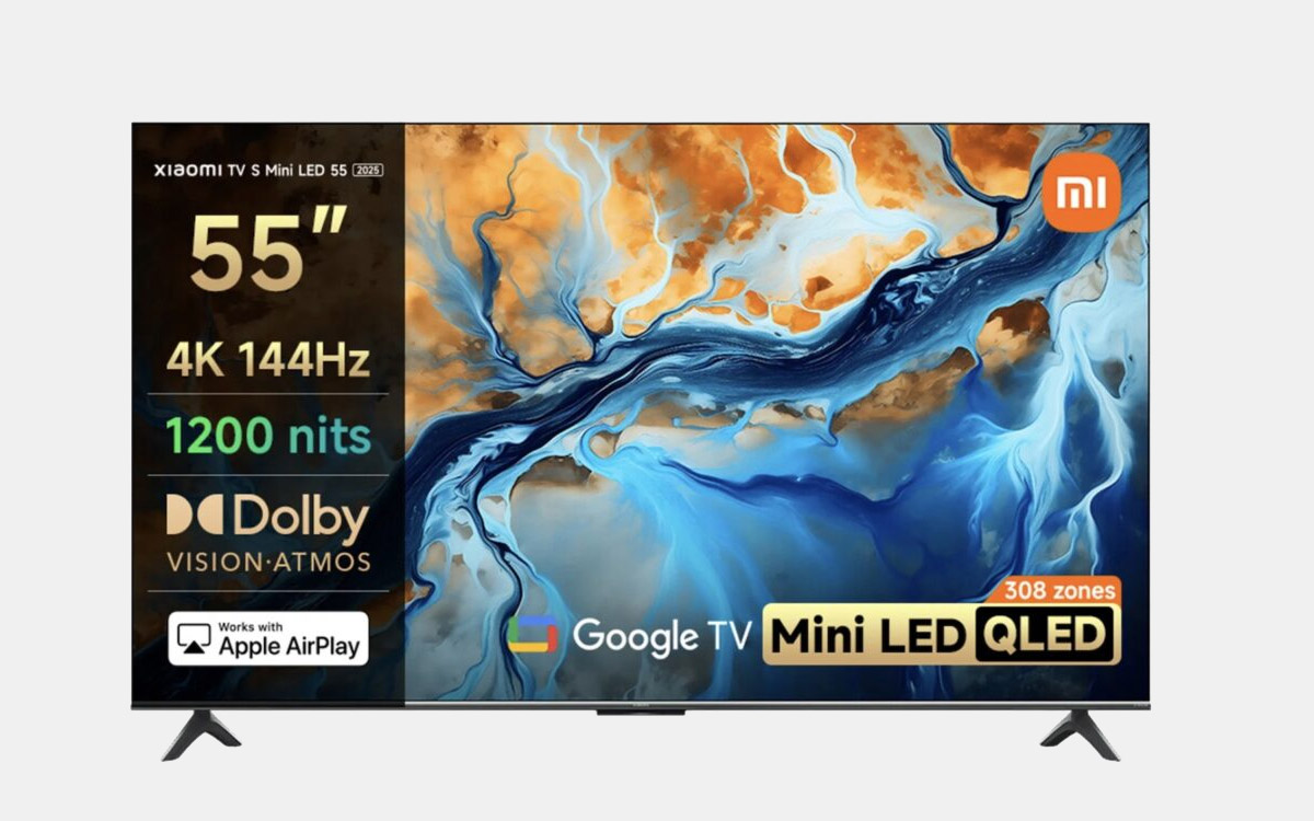 Cette TV Xiaomi QD-Mini LED de 55 pouces passe à moins de 380 € pour la French Week (-37%)