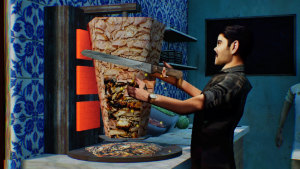 Ce jeu rend hommage aux vieux GTA en vous faisant livrer… des kebabs