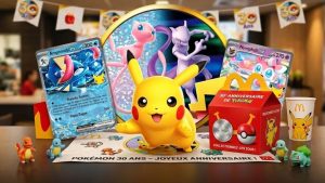 Pokémon 30 ans chez McDonalds : quand les cartes exclusives seront disponibles en France ?