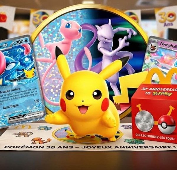 Pokémon 30 ans chez McDonalds : quand les cartes exclusives seront disponibles en France ?