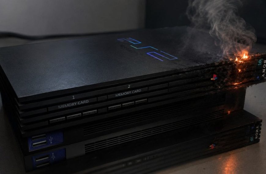 Vous avez déjà vu une PS2 mourir ? Maintenant oui !