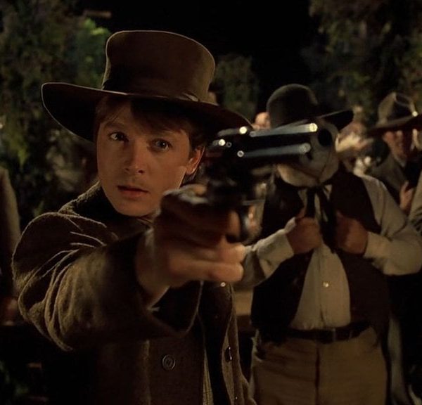 Si vous mettez Retour vers le futur 3 en pause à 27 minutes et 50 secondes, vous découvrirez trois légendes absolues du cinéma de western