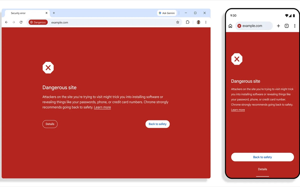 Google Chrome dégaine l’alerte rouge contre les sites web malveillants
