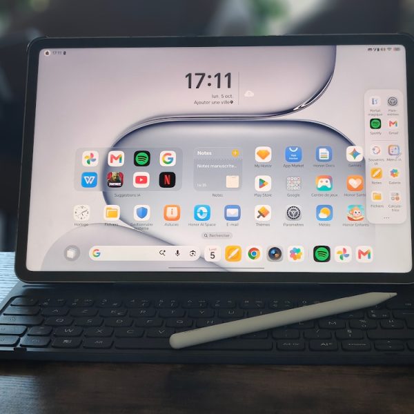 Test Honor Pad 20 Pro : une tablette 12,1 pouces aussi douée pour les loisirs que pour le travail