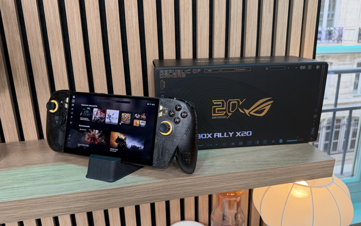 Test Asus ROG Xbox Ally X20 : un nouvel écran sublime, mais cher payé