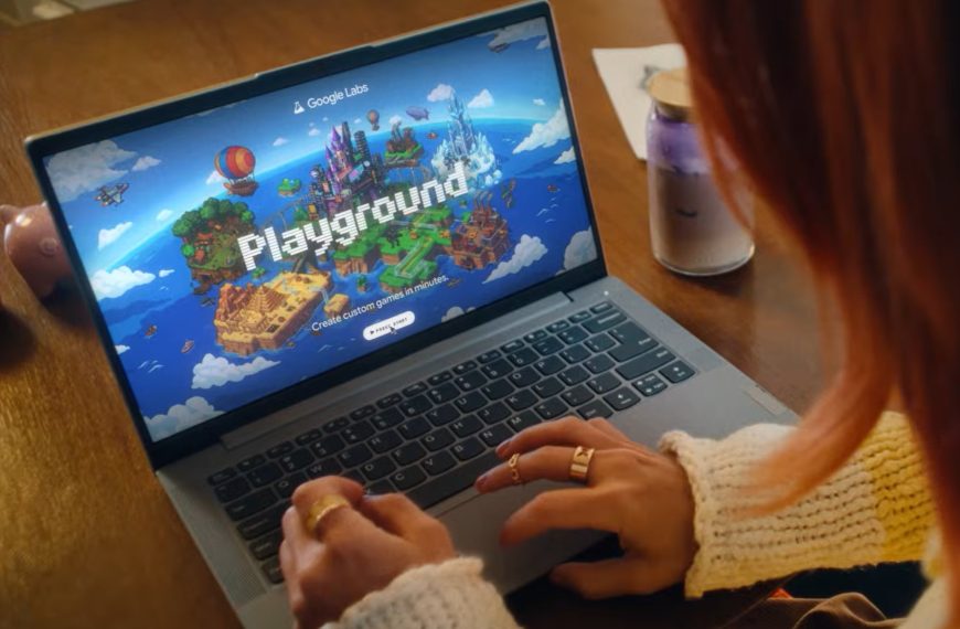 Google lance Playground, une IA pour créer ses propres jeux vidéo avec une simple invite de texte