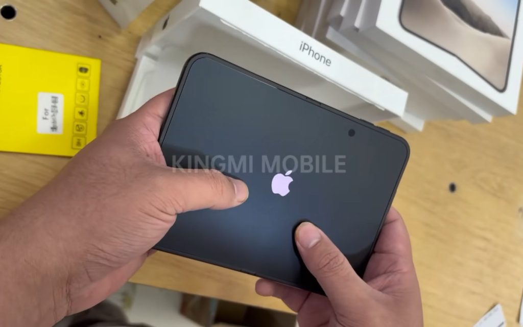 iPhone Duo : découvrez la première vidéo unboxing du smartphone pliant d’Apple
