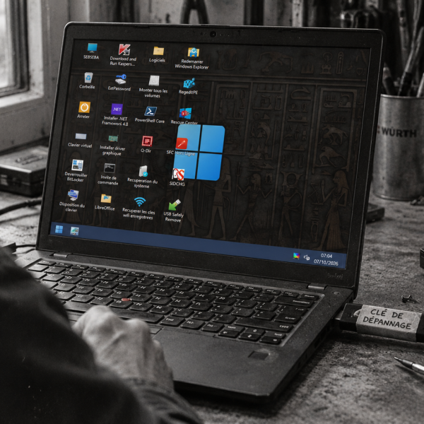 LivePE – Une clé de dépannage Windows chargée à bloc